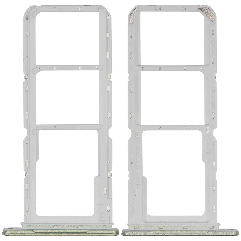 Tiroir Double SIM compatible SAMSUNG A14 5G - A146P-R 2023 - Vert clair