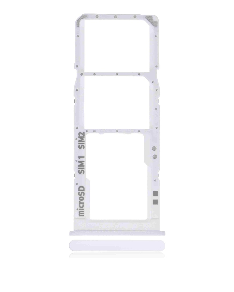 Tiroir Double SIM compatible SAMSUNG A30s - A307 2019 - Blanc