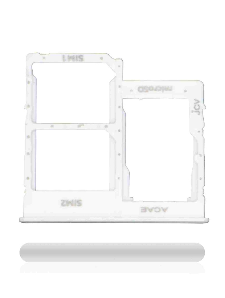 Tiroir Double SIM compatible SAMSUNG A31 - A315 2020 - Prism Crush White