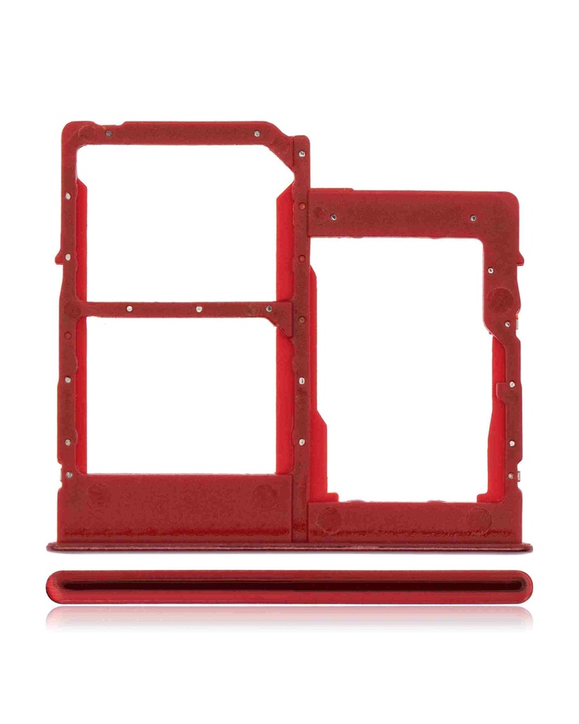 Tiroir Double SIM compatible SAMSUNG A31 - A315 2020 - Prism Crush Red