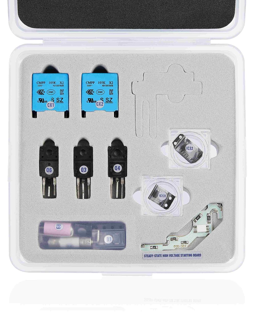 Kit de réparation d'alimentation pour Playstation 5 - ADP-400DR et ADP-400ER - 9 pièces - Soudure nécessaire