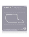 Stencil pochoir de rebillage pour SAMSUNG Note 20 5G SM-N981U - N981N - N9810 Middle Layer - Qianli QS128