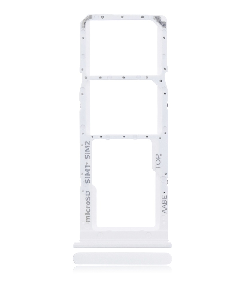 Tiroir Double SIM compatible SAMSUNG A02 A022 2020 - Blanc