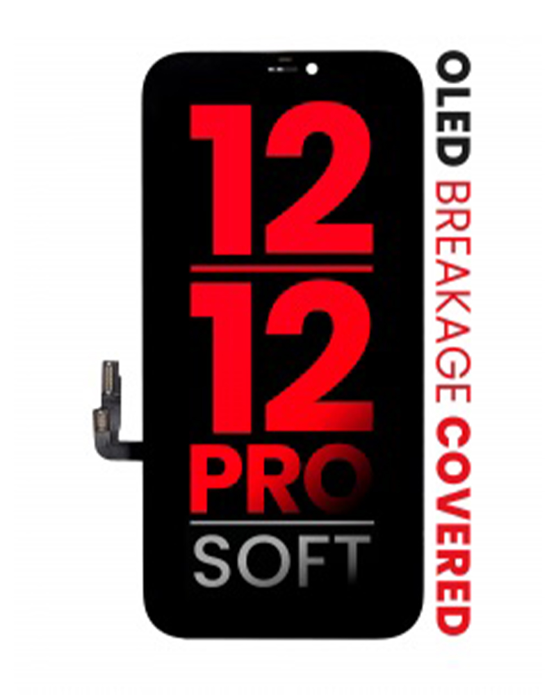 Bloc écran OLED compatible pour iPhone 12/ 12 Pro - XO7 - Soft