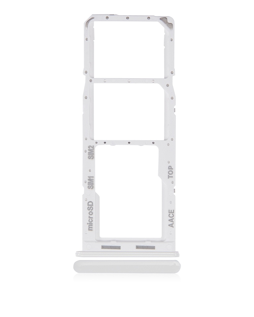 Tiroir Double SIM compatible SAMSUNG A13 A135 2022 - Blanc