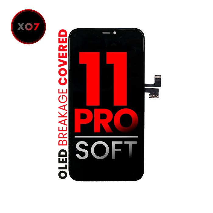 Bloc écran OLED compatible pour iPhone 11 Pro - XO7 - Soft