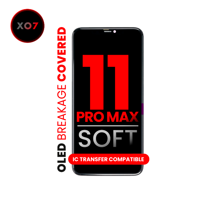 Bloc écran OLED compatible iPhone 11 Pro Max - XO7 - Soft