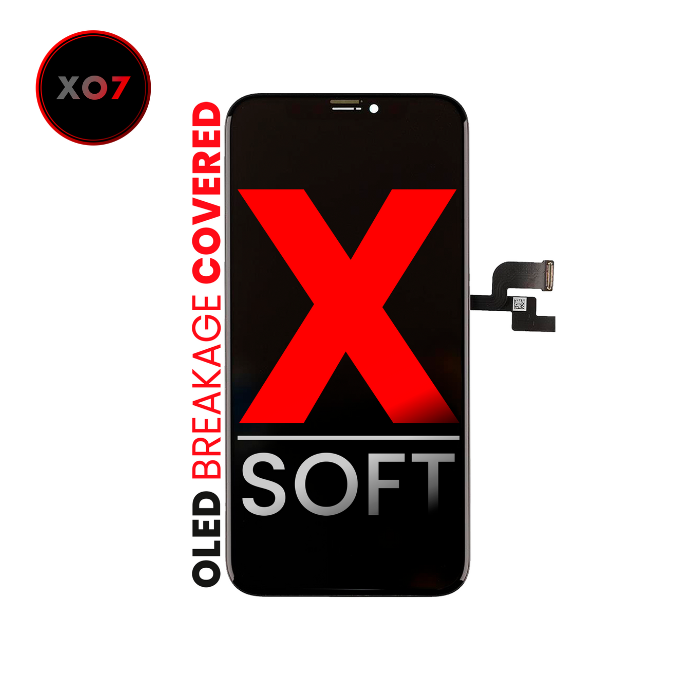 Bloc écran OLED compatible iPhone X - XO7 - Soft