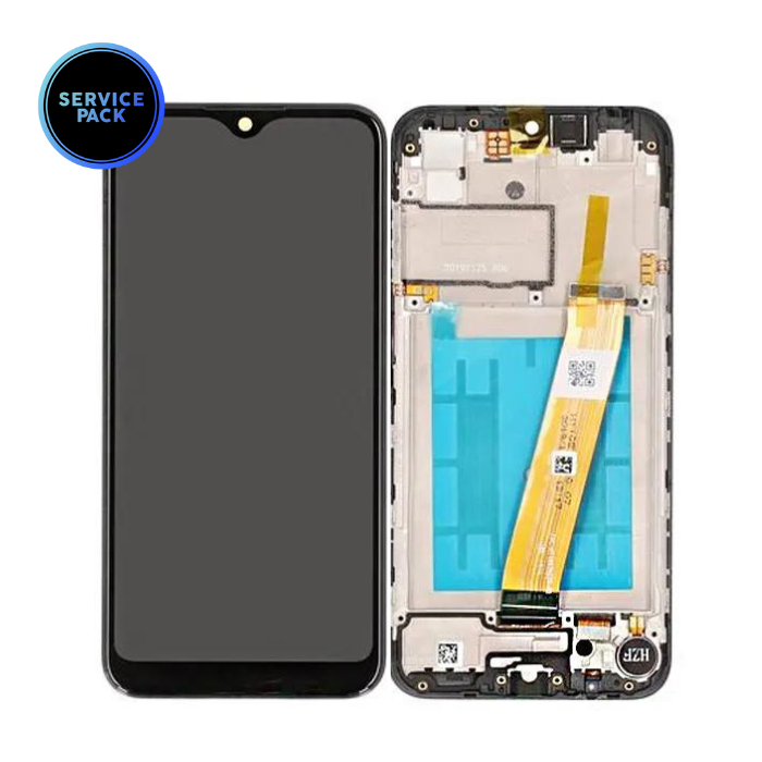 Bloc écran LCD pour SAMSUNG A01 - A015 - SERVICE PACK - Noir