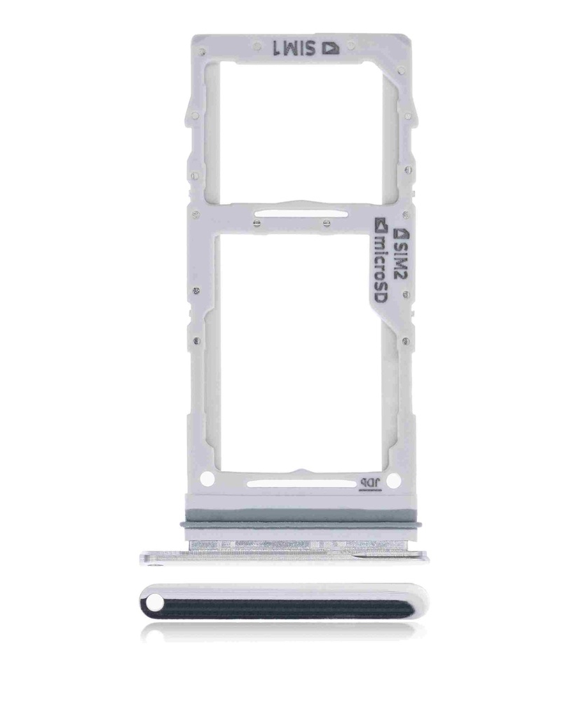 Tiroir Double SIM compatible SAMSUNG A71 5G - A716 2020 - Prism Cube Silver