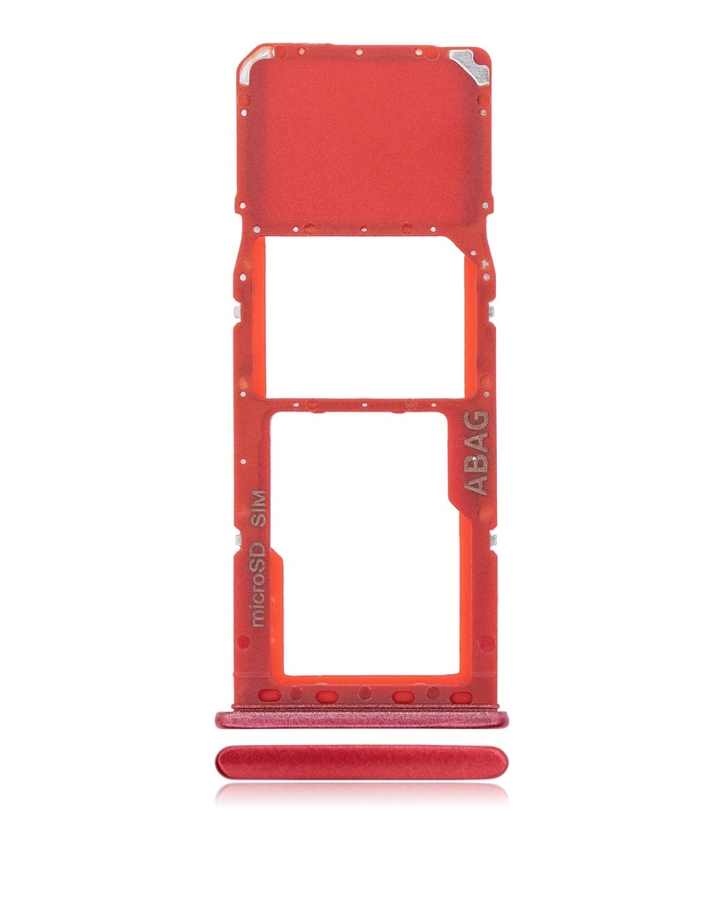 Tiroir SIM compatible SAMSUNG A21S A217 2020 - Rouge