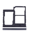 Tiroir Double SIM compatible SAMSUNG A41 - A415 2020 - Prism Crush Black