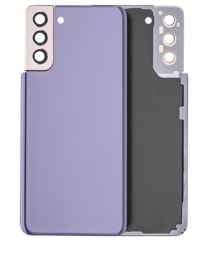 Vitre arrière avec lentille caméra compatible SAMSUNG S21 Plus - Sans Logo - Aftermarket Plus - Phantom Violet