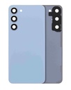 Vitre arrière avec lentille caméra compatible SAMSUNG S23 Plus 5G - Sans logo - Aftermarket Plus - Bleu