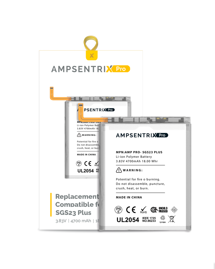 Batterie compatible SAMSUNG S23 Plus - AmpSentrix Pro