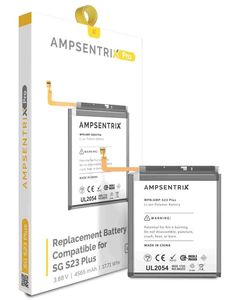 Batterie compatible SAMSUNG S23 Plus - AmpSentrix Pro