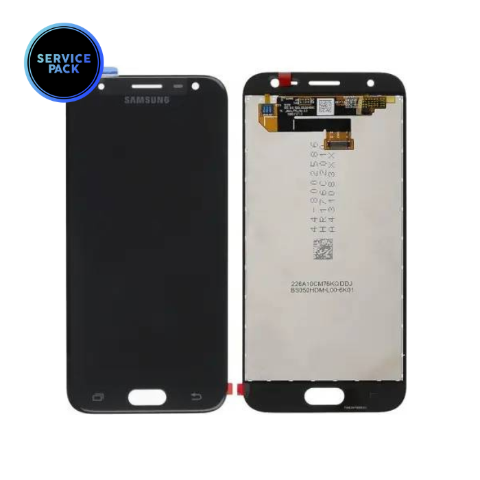 Bloc écran LCD pour SAMSUNG J3 2017 J330F - SERVICE PACK - Noir