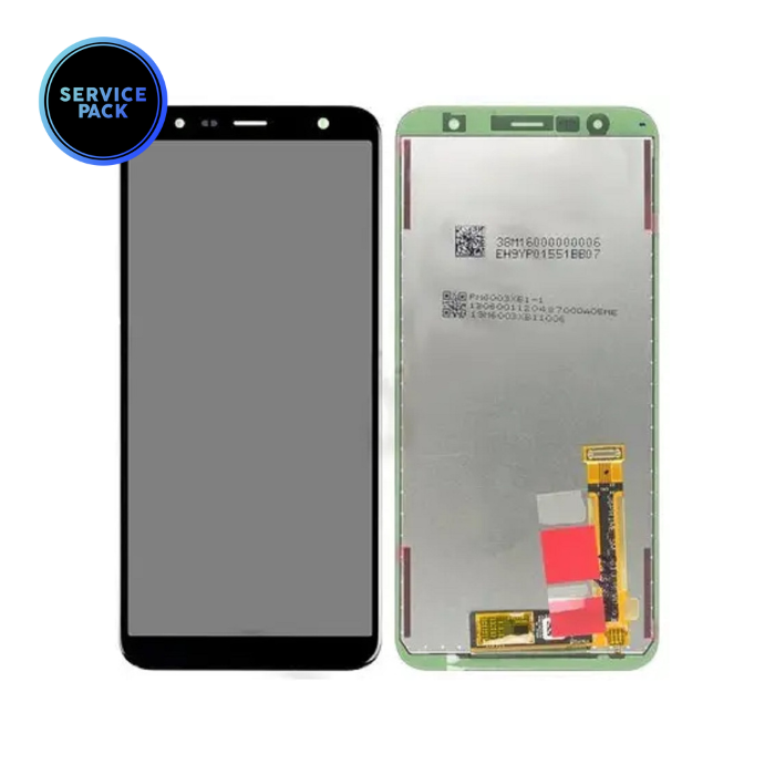 Bloc écran LCD pour SAMSUNG J4 Plus - J415F - J6 Plus - J610F - SERVICE PACK - Noir