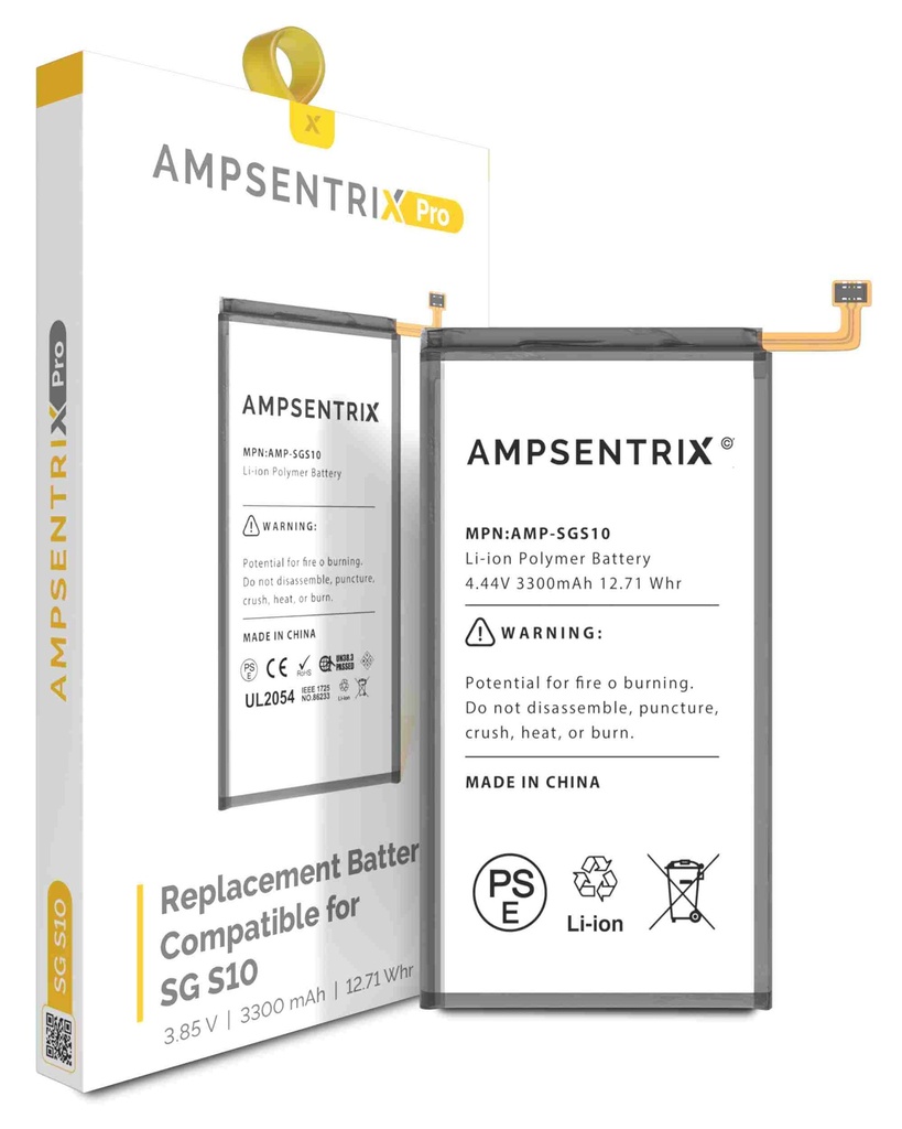 Batterie compatible SAMSUNG S10 5G - AmpSentrix Pro