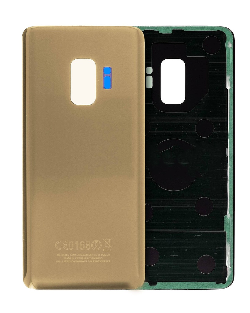 Vitre arrière avec lentille caméra pour SAMSUNG S9 - Sunrise Gold