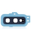 Lentille caméra arrière avec anneau compatible Samsung S10E - Prism Blue