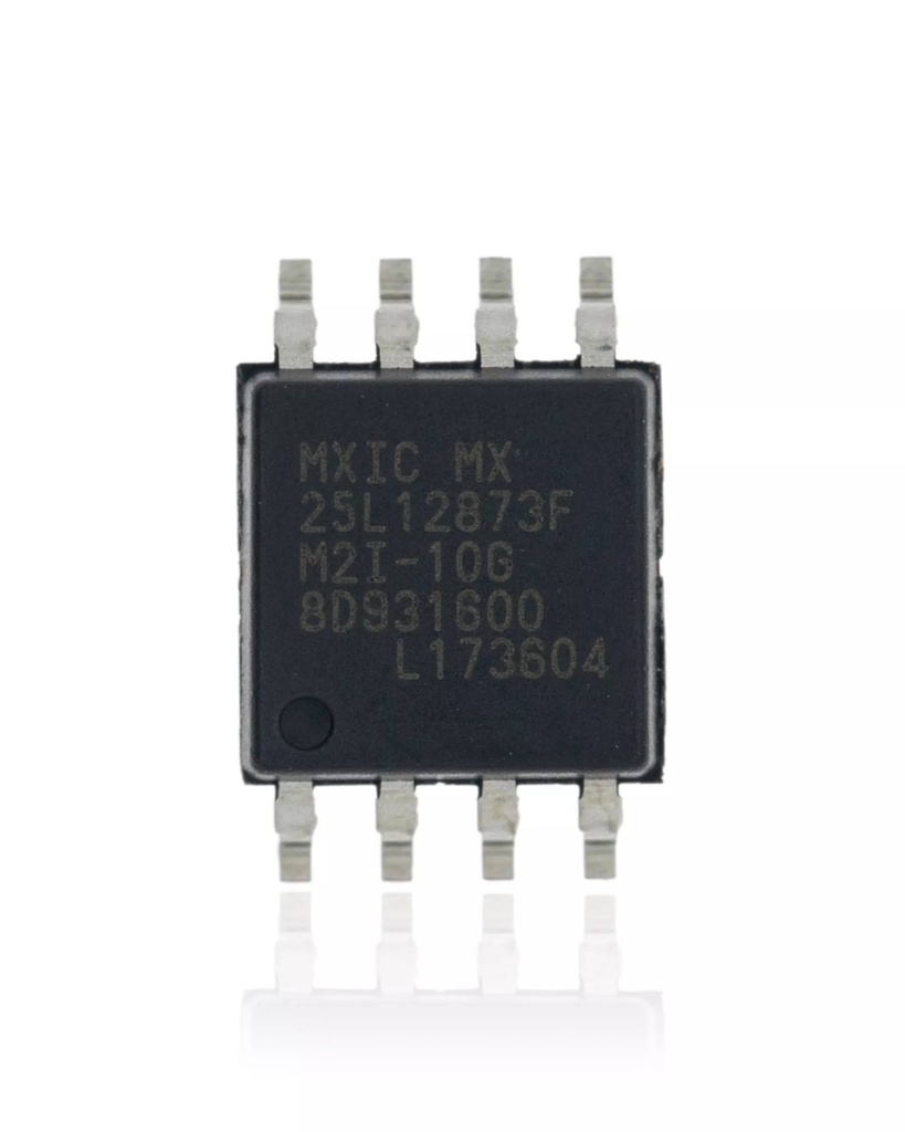 Puce IC BIOS compatible MacBook - Macronix MXIC: MX25L12873F M2I-10G - 25L12873FM2I-10G - MX25L12873F - 25L12873F 16MB: SOP-8 Pin