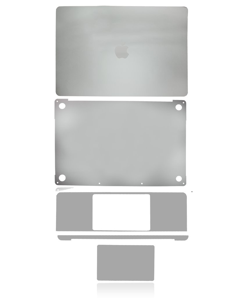 Habillage 4 en 1 haut, bas, clavier et repose-main compatible MacBook Pro 16" - A2141 milieu 2019 - Space Gray