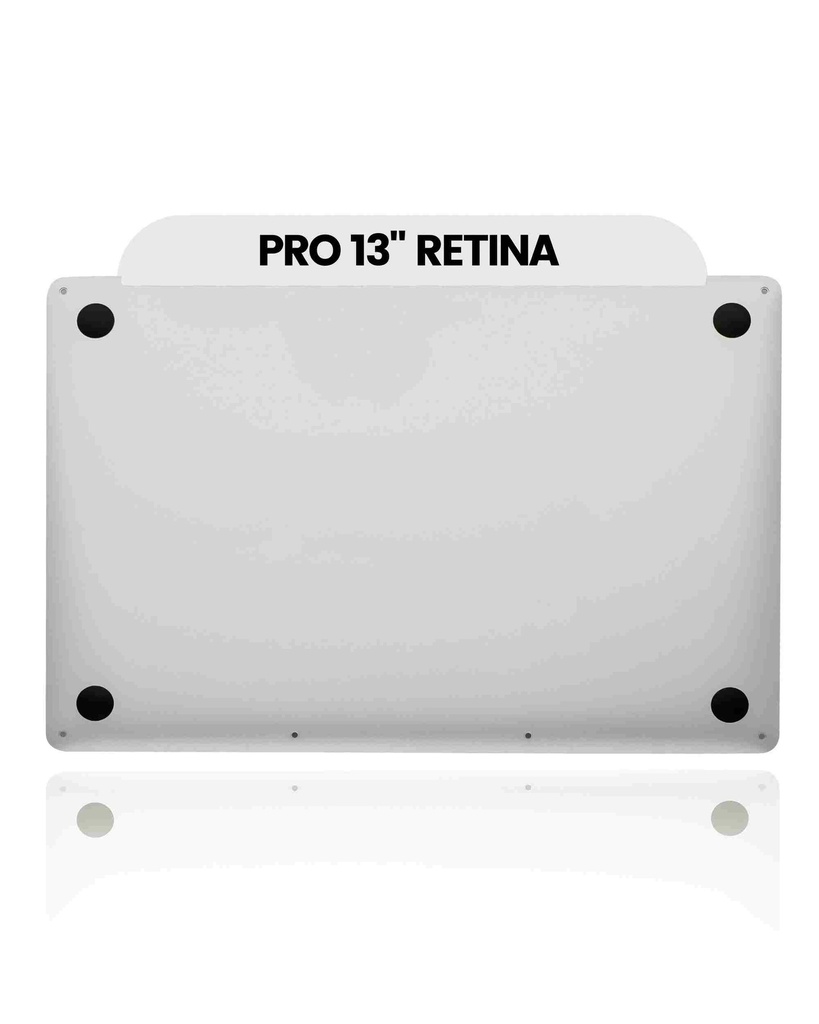 Coque - châssis inférieur - compatible MacBook Pro 13" Retina - A1708 Fin 2016 Milieu 2017 - Argent