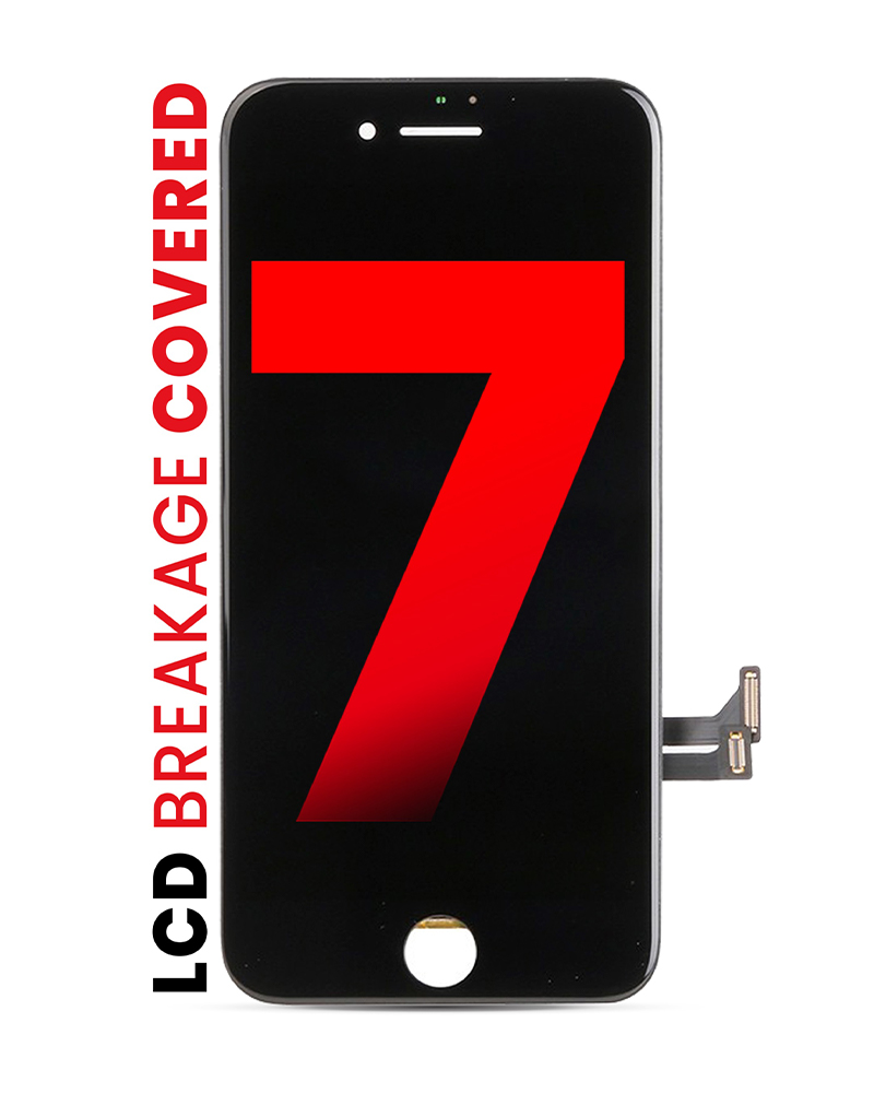 Bloc écran LCD compatible pour iPhone 7 - XO7 -  Incell - Noir