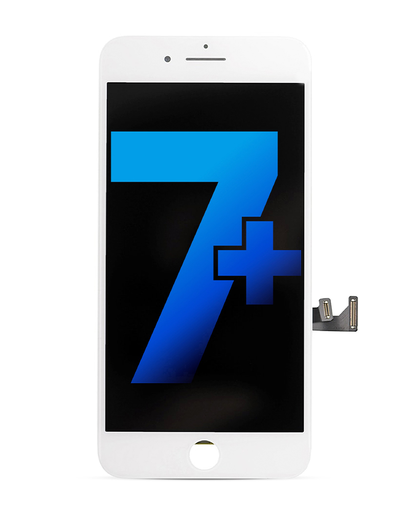 Bloc écran LCD compatible pour iPhone 7 Plus - AQ7 - Blanc