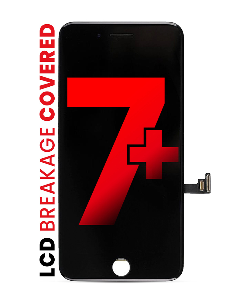Bloc écran LCD compatible pour iPhone 7 Plus - XO7 -  Incell - Noir