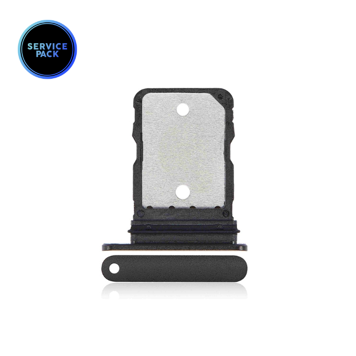 Tiroir SIM pour Google Pixel 6 - SERVICE PACK - Stormy Black