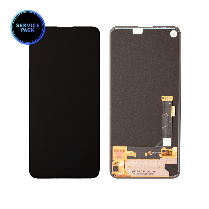 Bloc écran LCD sans châssis pour Google Pixel 4A 5G - SERVICE PACK - Toutes couleurs