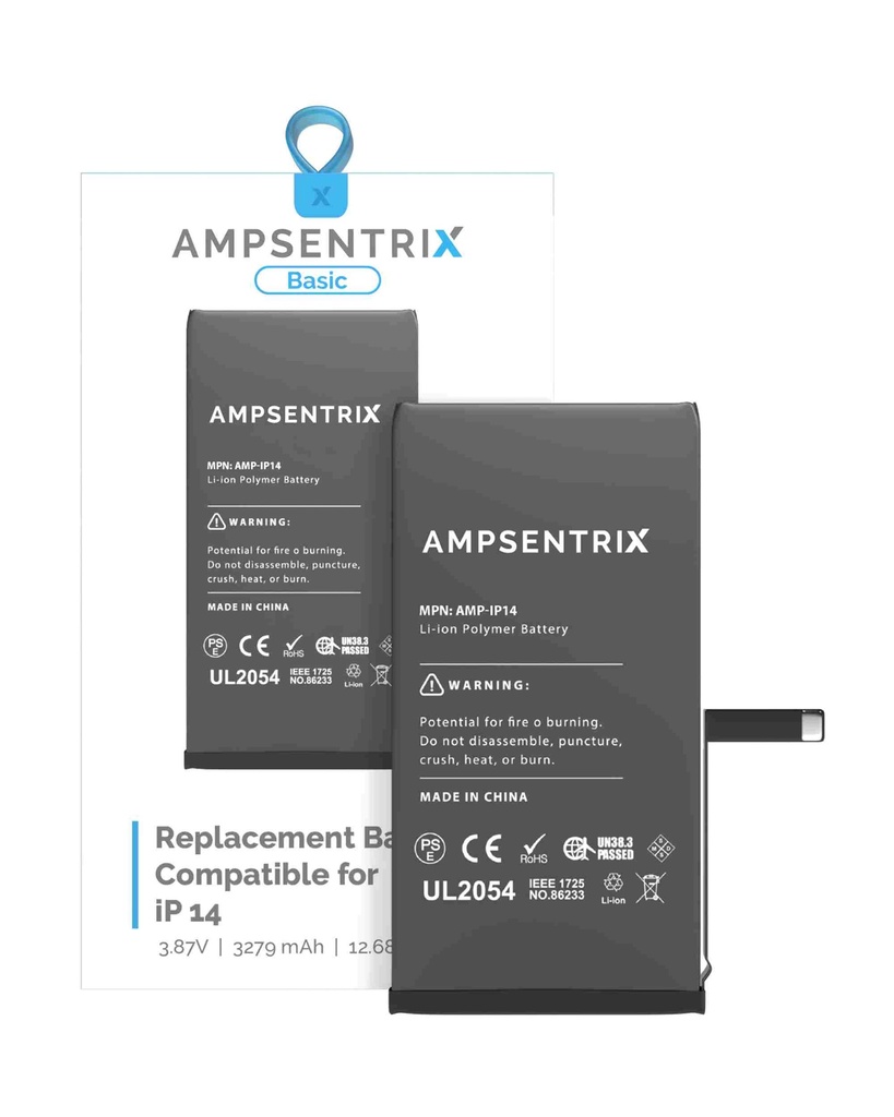 Batterie compatible iPhone 14 - Ampsentrix Basic