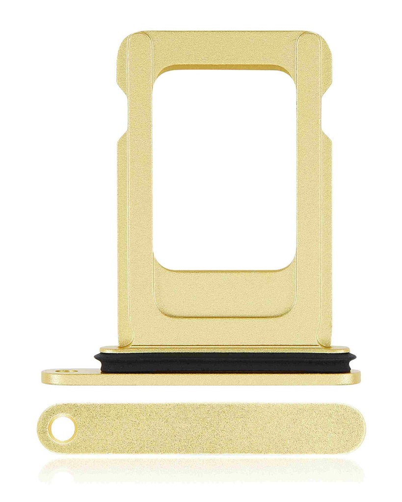 Tiroir SIM compatible iPhone 14 et 14 Plus - Jaune