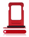 Tiroir SIM compatible iPhone 14 et 14 Plus - Rouge