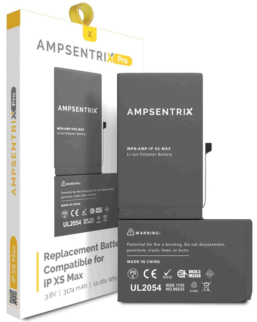 Batterie compatible iPhone XS Max - AmpSentrix Pro