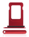 Tiroir SIM double compatible iPhone XR - Rouge