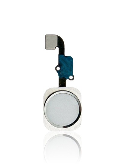 Bouton Home pour iPhone 6 - 6 Plus - Argent