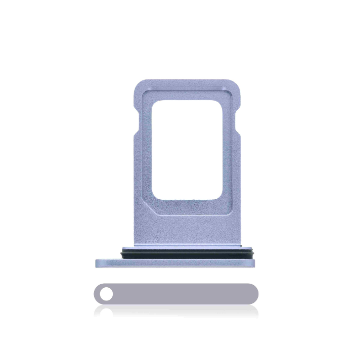 Tiroir SIM double compatible iPhone 11 - Violet