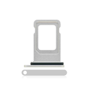 Tiroir Double SIM compatible iPhone 11 - Blanc