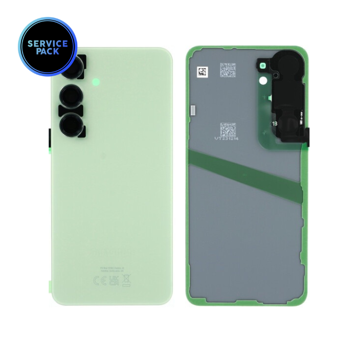 Vitre arrière pour SAMSUNG S24 - S921 - SERVICE PACK - Vert Jade