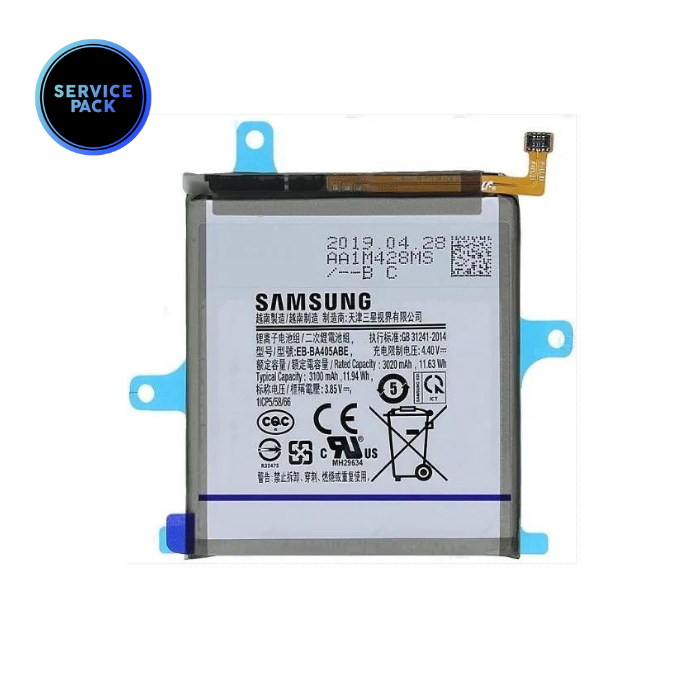 Batterie pour SAMSUNG A40 - A405 - SERVICE PACK - EB-BA405ABE