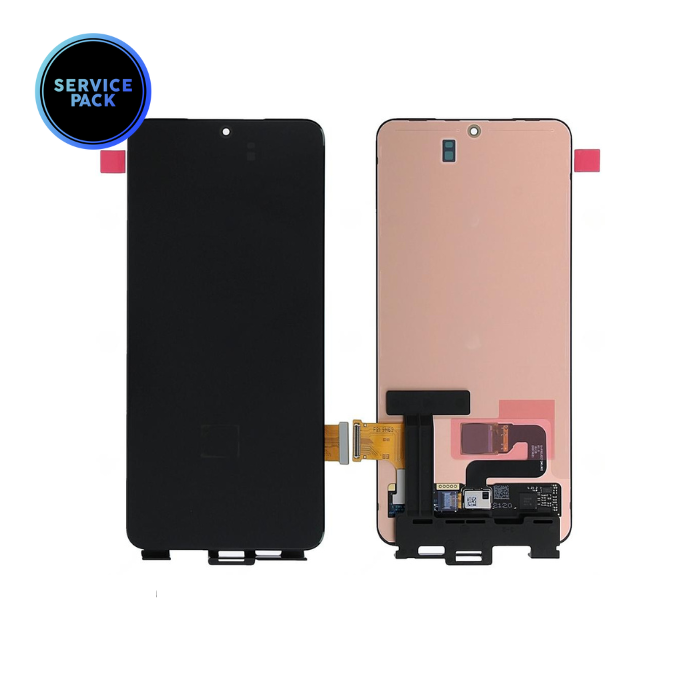 Bloc écran OLED sans châssis pour SAMSUNG S21 5G - G991 - SERVICE PACK