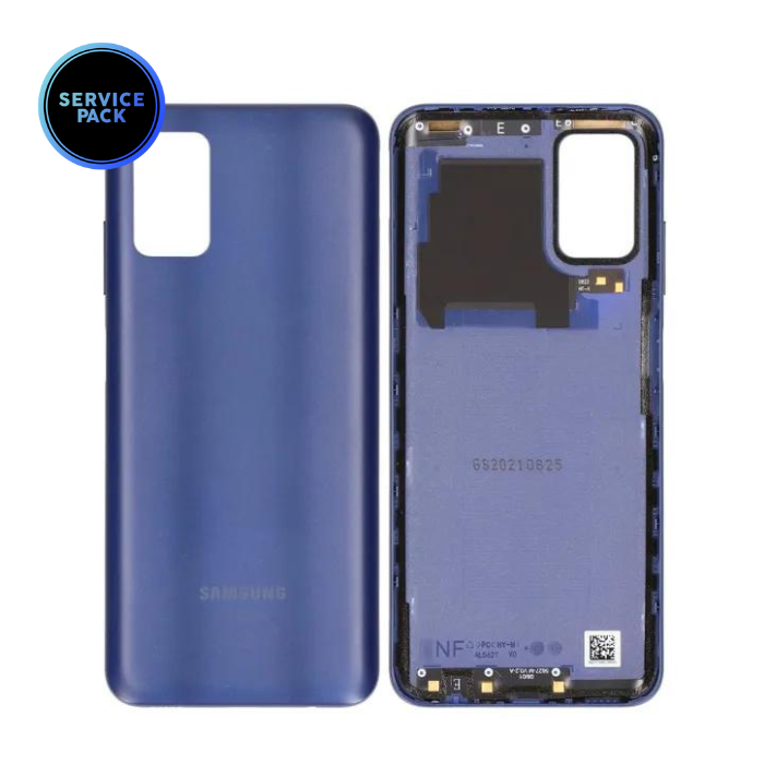 Vitre arrière pour SAMSUNG A03s - A037 - SERVICE PACK - Bleu