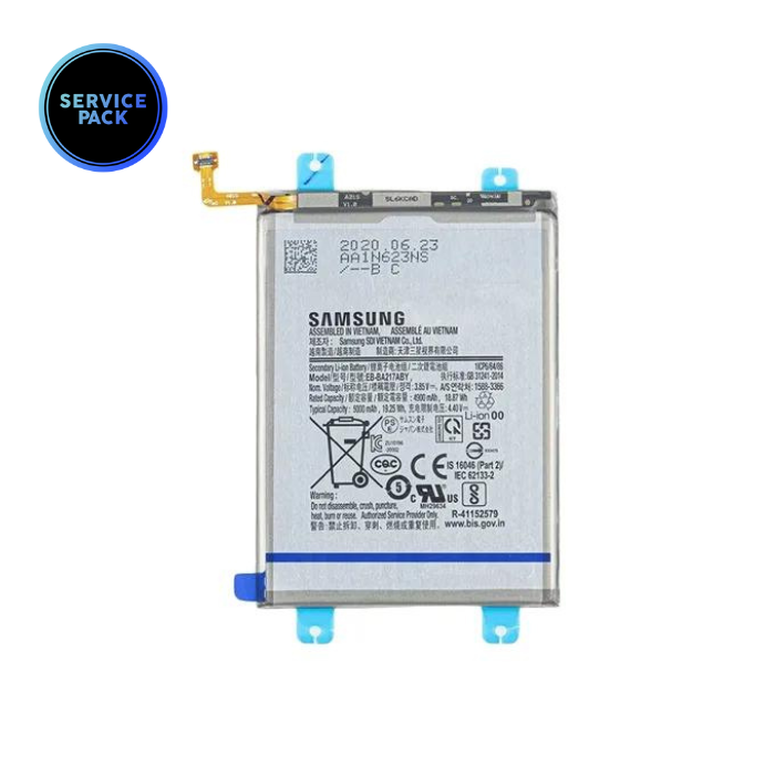 Batterie pour SAMSUNG A21s - A217 - A13 4G - A135 - A12 - A125 - A04s - A047 - SERVICE PACK - EB-BA217ABY