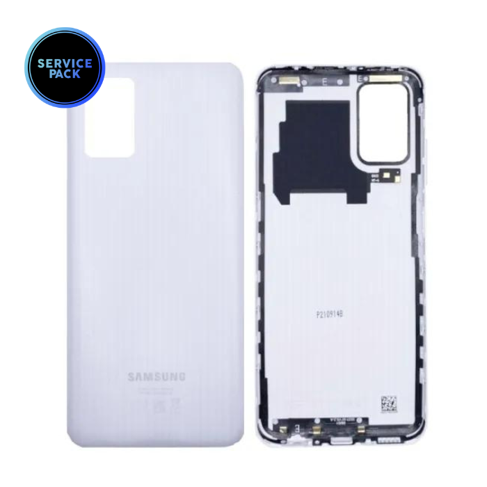 Vitre arrière pour SAMSUNG A03s - A037 - SERVICE PACK - Blanc