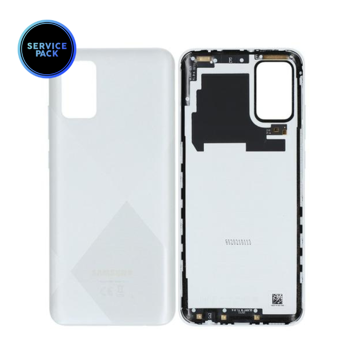 Vitre arrière pour SAMSUNG A02s - A025 - SERVICE PACK - Blanc