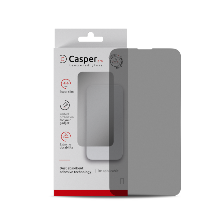 Verre trempé Privacy compatible iPhone 13 - 13 Pro - 14 - Casper Pro