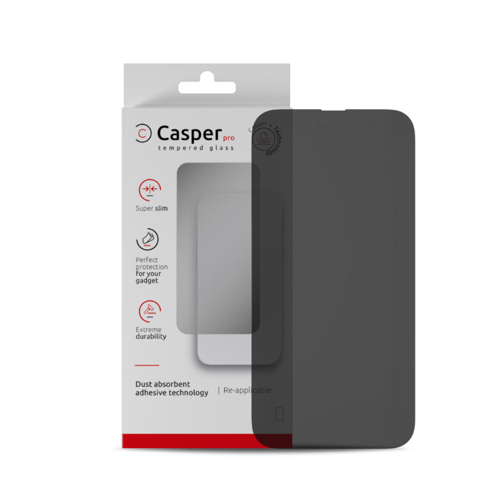 Verre trempé Privacy compatible iPhone 14 Pro Max - Casper Pro